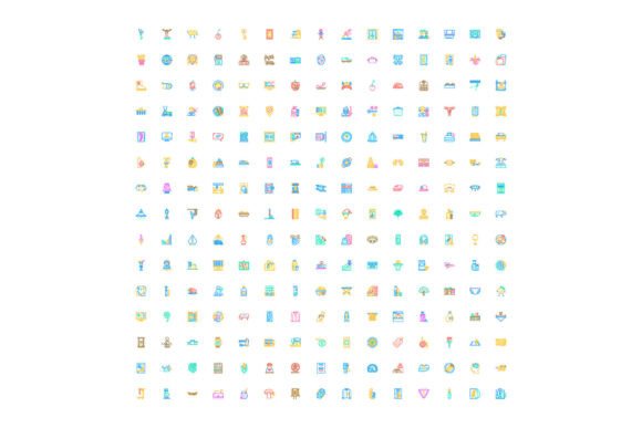 Collection of Various Colorful Universal: A Visual Toolkit for Modern Design Needs