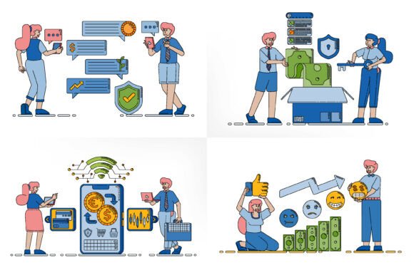 Finance Communication & Global App Set: Visual Tools for Modern Money Matters