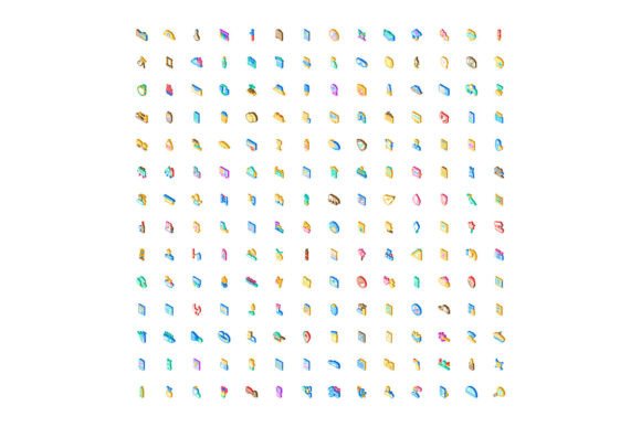 Isometric Icon Sets with Colorful Designs: A Practical Tool for Visual Storytelling