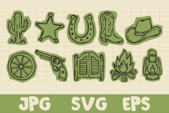 Scrapbook Hand Drawn Western Element: Strategic Design for Authentic Storytelling and Brand Expression