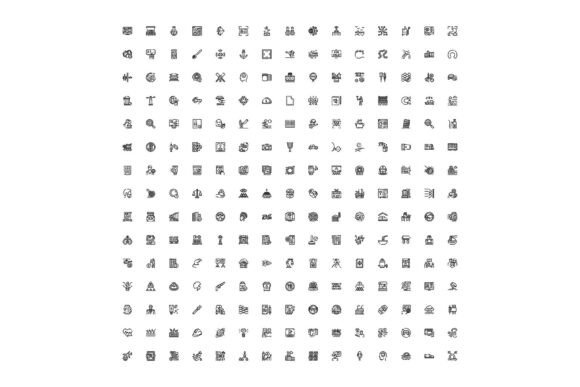 Universal Outline Icons Set: A Designer’s Toolkit