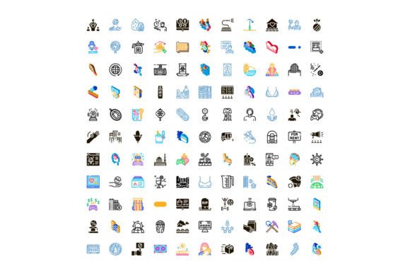 Unlocking Creativity with a Diverse Collection of Many Modern Digital Icons