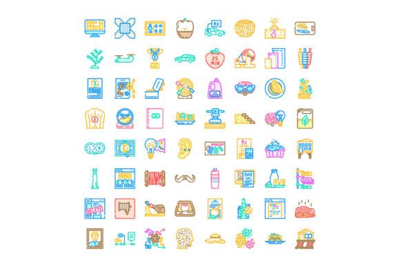 Unlocking Visual Communication with a Diverse Set of Line Icons